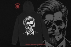 10 Bundle Dark Art Gentleman Skull Dead Man Tattoo Product Image 4