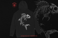 10 Bundle Dark Art Death Fish Bone Sea Ocean Skeleton Skull Product Image 4