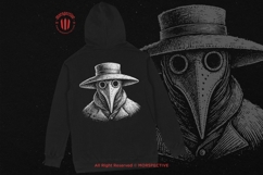 10 Bundle Dark Art Plague Doctor Plague Creepy Mask Tattoo Product Image 4