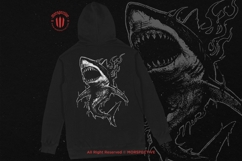 10 Bundle Dark Art Shark Predator Fish Sea Fins Jaws Bleed Product Image 4