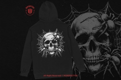 10 Bundle Dark Art Spider Skull Head Gothic Horror Scary Product Image 4