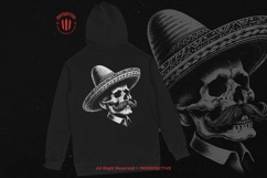 10 Bundle Dark Art Skull Sombrero Hat Mexican Traditional Product Image 4