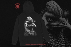10 Bundle Dark Art Cassowary Bird Exotic Animal Tropical Product Image 4