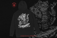 10 Bundle Dark Art Japanese Frog Yakuza Samurai Katana Ninja Product Image 4