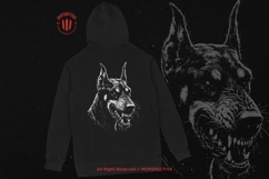 10 Bundle Dark Art Doberman Dog Animal Pet Beast Tattoo Product Image 4