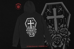 10 Bundle Dark Art Coffin Death Body Man Floral RIP Grave Product Image 4