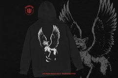 10 Bundle Dark Art Cat Flying Wings Angel Kitten Meow Kitten Product Image 4