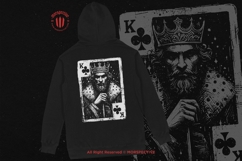 10 Bundle Dark Art Club Card King Queen Love Skull Playing Product Image 4