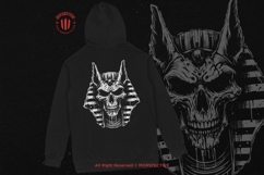 10 Bundle Dark Art Anubis Ancient Egyptian Skull Tattoo Product Image 4