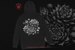 10 Bundle Dark Art Succulent Cactus Plant Floral Desert Product Image 4