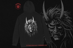 10 Bundle Dark Art Japanese Demonic Hannya Mask Oni Skull Product Image 4