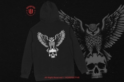 10 Bundle Dark Art Owl Bird Skull Nocturnal Animal Horror Product Image 4