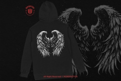 10 Bundle Dark Art Angel Wings Heaven Feather Bird Holy Wing Product Image 4