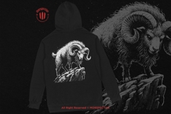 10 Bundle Dark Art Aries Zodiac Goat Baphomet Occult Tattoo Product Image 4