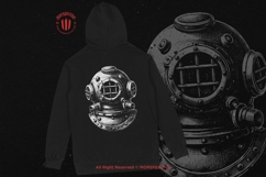 10 Bundle Dark Art Divers Helm Skull Snorkeling Scuba Product Image 4