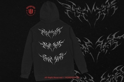 10 Bundle Dark Art Cyber Sigilism Tribal Symbol Motif Product Image 4