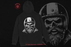 10 Bundle Dark Art Skull Head Biker Riding Motorcycle Product Image 4