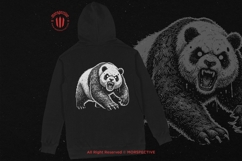 10 Bundle Dark Art Panda Beast Animal Scary Horror Tattoo Product Image 4