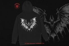 10 Bundle Dark Art Bat Horn Scary Creature Horror Animal Product Image 4