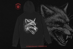 10 Bundle Dark Art Fox Face Wildlife Scary Horror Tattoo Product Image 4