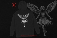 10 Bundle Dark Art Devil Girl Kids Demon Woman Face Hell Product Image 4