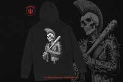 10 Bundle Dark Art Punk Rock Skull Mohawk Rebel Music Anarch Product Image 4