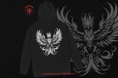 10 Bundle Dark Art Phoenix Flaming Bird Flying Myth Creature Product Image 4