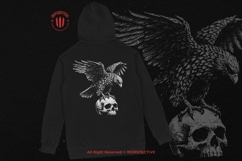 10 Bundle Dark Art Hawk Skull Bird Eagle Wings Predator Product Image 4