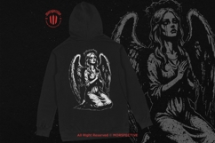 10 Bundle Dark Art Praying Angel Guardian Heaven Girl Wing Product Image 4