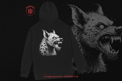 10 Bundle Dark Art Hyena Head Beast Wild Animals Tattoo Product Image 4