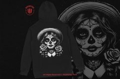 10 Bundle Dark Art Chichano Skull Girl Sugar Woman Mexicana Product Image 4