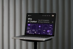 Whiz - AI Chatbot Landing Page V2 Product Image 3