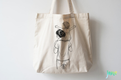 Mom and Daughter Line Art PNG Product Image 3