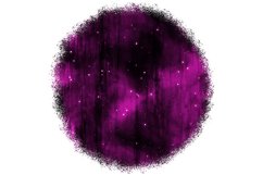 Mono Color Space Illustration Sublimation Designs. Product Image 5