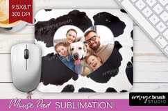 Animal Print Photo Mouse Pad PNG - Wild Animal Picture Frame Product Image 1