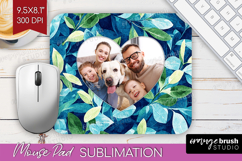 Eucalyptus Photo Mouse Pad PNG - Botanical Picture Frame Pad Product Image 1