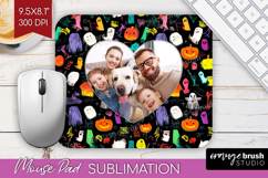 Halloween Photo Mouse Pad PNG - Brush Stroke Picture Frame Product Image 1