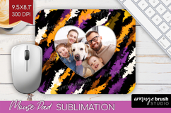 Halloween Photo Mouse Pad PNG - Brush Stroke Picture Frame Product Image 1