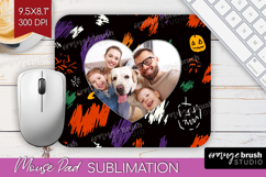 Halloween Photo Mouse Pad PNG - Brush Stroke Picture Frame Product Image 1