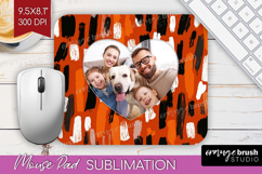 Halloween Photo Mouse Pad PNG - Brush Stroke Picture Frame Product Image 1