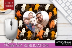 Halloween Photo Mouse Pad PNG - Brush Stroke Picture Frame Product Image 1