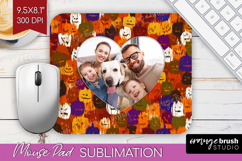 Halloween Photo Mouse Pad PNG - Brush Stroke Picture Frame Product Image 1