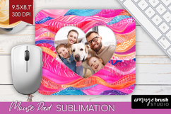 Brush Stroke Photo Mouse Pad PNG - Abstract Texture Picture Product Image 1