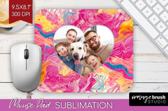 Brush Stroke Photo Mouse Pad PNG - Abstract Texture Picture Product Image 1