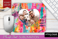 Brush Stroke Photo Mouse Pad PNG - Abstract Texture Picture Product Image 1