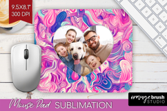 Brush Stroke Photo Mouse Pad PNG - Abstract Texture Picture Product Image 1