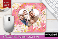 Brush Stroke Photo Mouse Pad PNG - Abstract Texture Picture Product Image 1