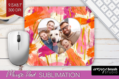 Brush Stroke Photo Mouse Pad PNG - Abstract Texture Picture Product Image 1