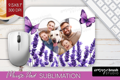 Wildflowers Photo Mouse Pad PNG - Summer Flowers Picture Pad Product Image 1