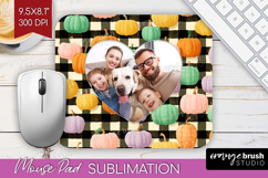 Halloween Photo Mouse Pad PNG - Spooky Picture Frame Mouse Product Image 1